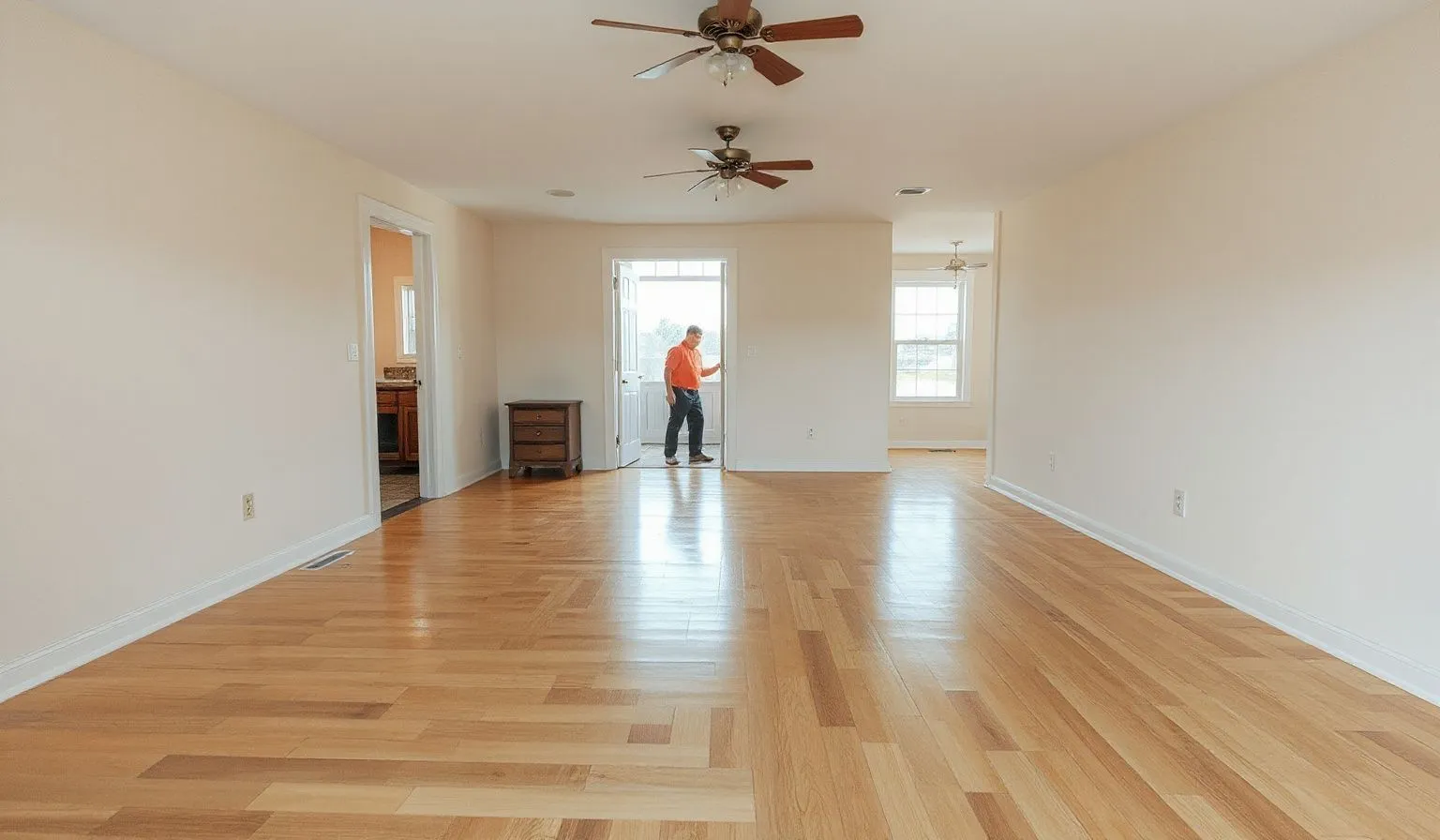 House cleanout in Homestead FL — room cleared and ready