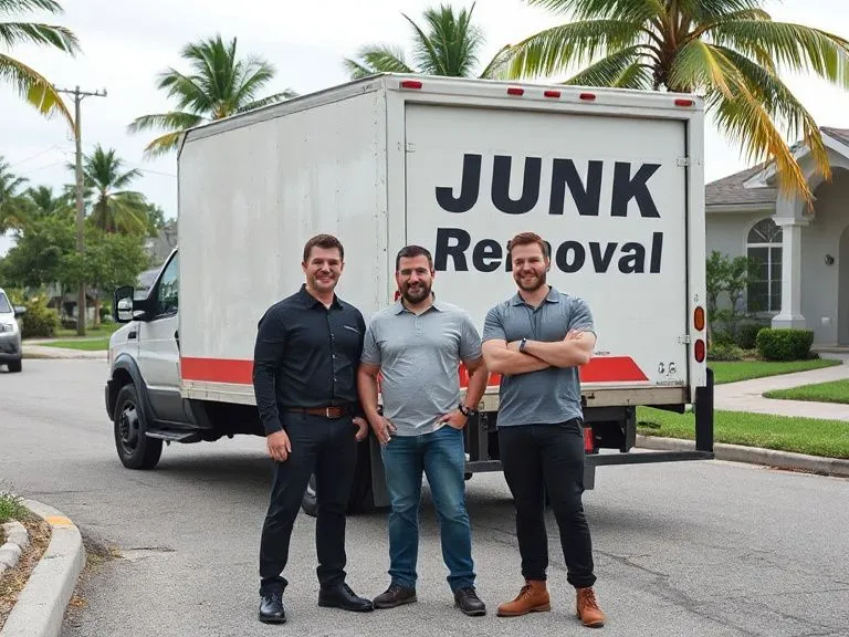 Homestead Junk Removers team and truck